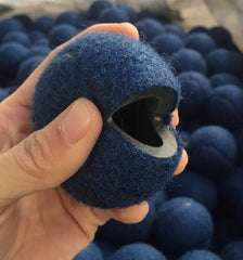 Large (Tennis Ball Size) Furniture Balls - Blue - 200 Count